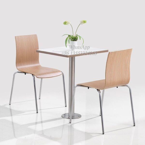 Cafe Dining Chair with Rectagnle Tables