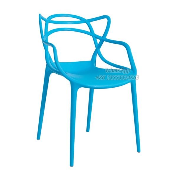 Blue Color Cafe Chairs