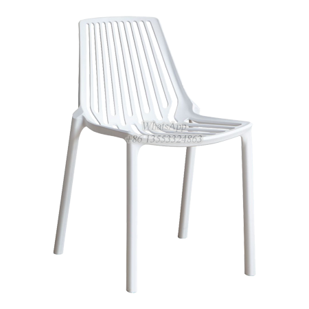 White Plastic Cafe Chairs