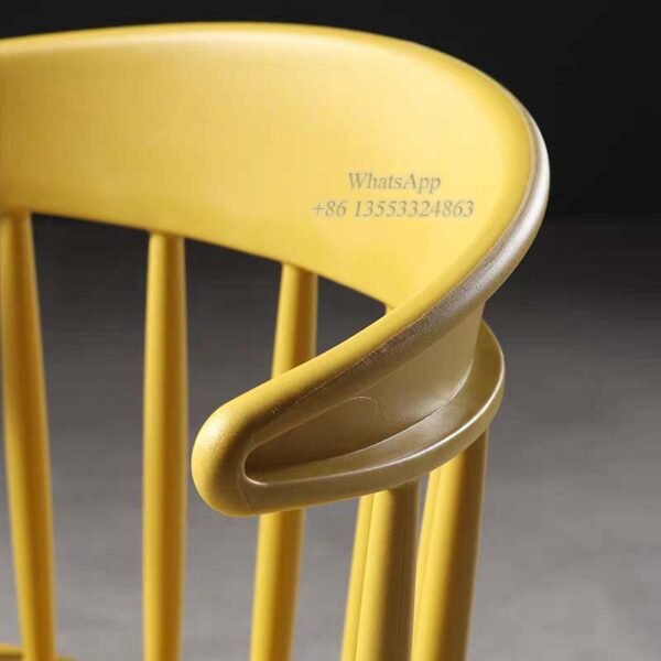 Yellow Plastic Windsor Chairs