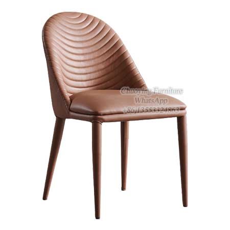 Faux Leather Restaurant Chair