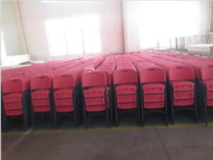 Red Foldable Event Chairs