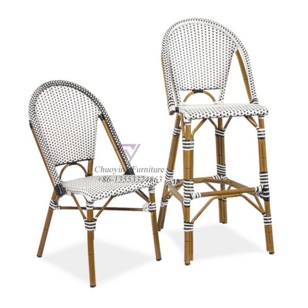 Outdoor Aluminum Chairs With Bar Chairs