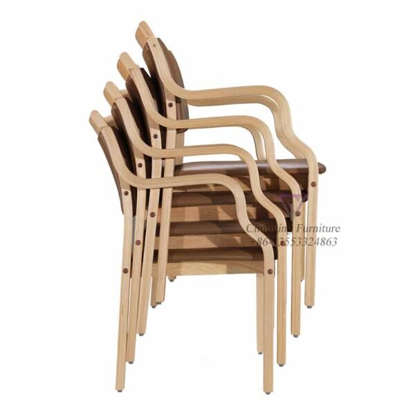 Armrest Stackable Chairs Supplier