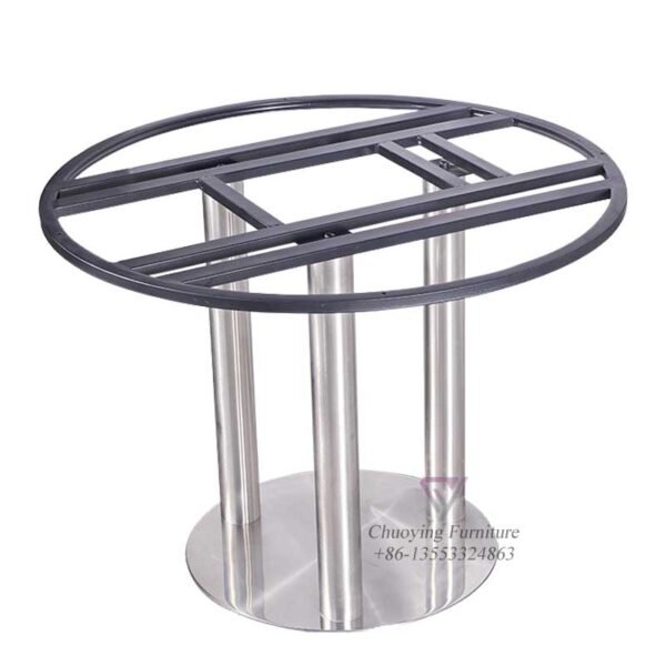 Round Chrome Table Base Manufacturer