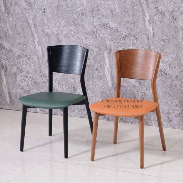 Solid Wood Canteen Chairs Supplier